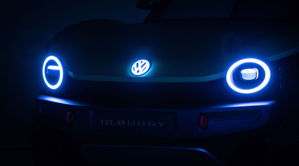 Volkswagen ID. Buggy – концептуальный пляжный электрокар