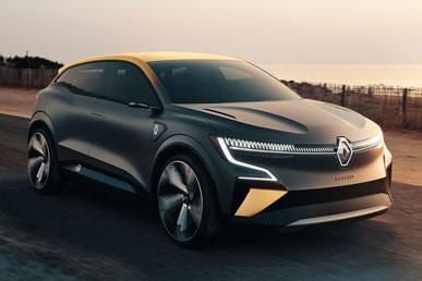 Megane eVision – будущее электромобилей марки Renault