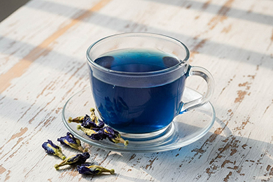 Blue tea (anchan) – a drink with many health benefits