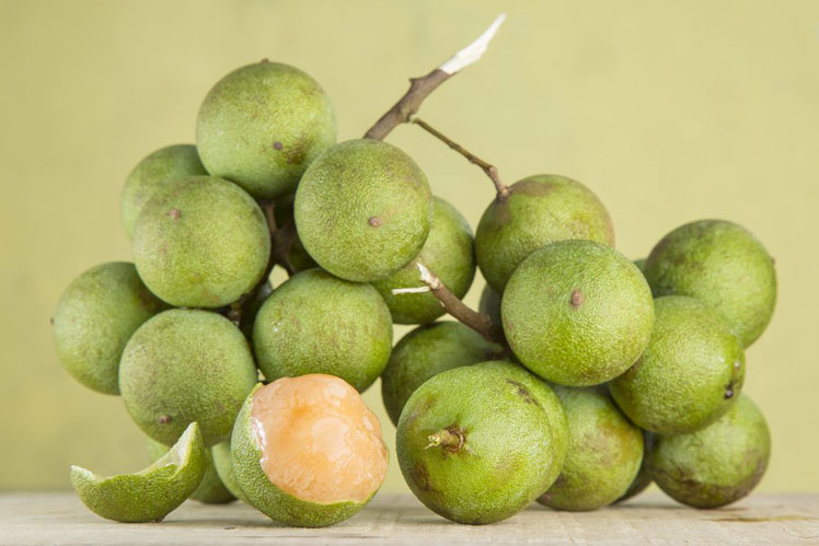 Spansk lime (eller melicoccus biparis eller mamonchillo)