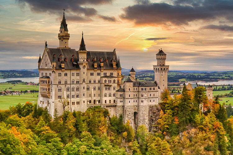 The Most Beautiful Castle is Considered Neuschwanstein Castle