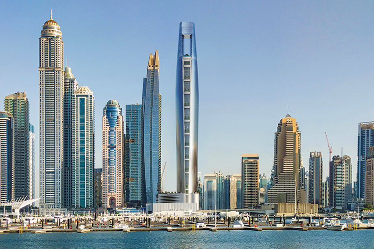 Ciel Dubai Marina – the tallest hotel in the world