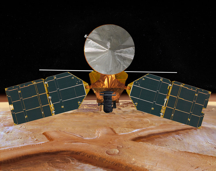 Орбитальная станция Mars Reconnaissance Orbiter (MRO)