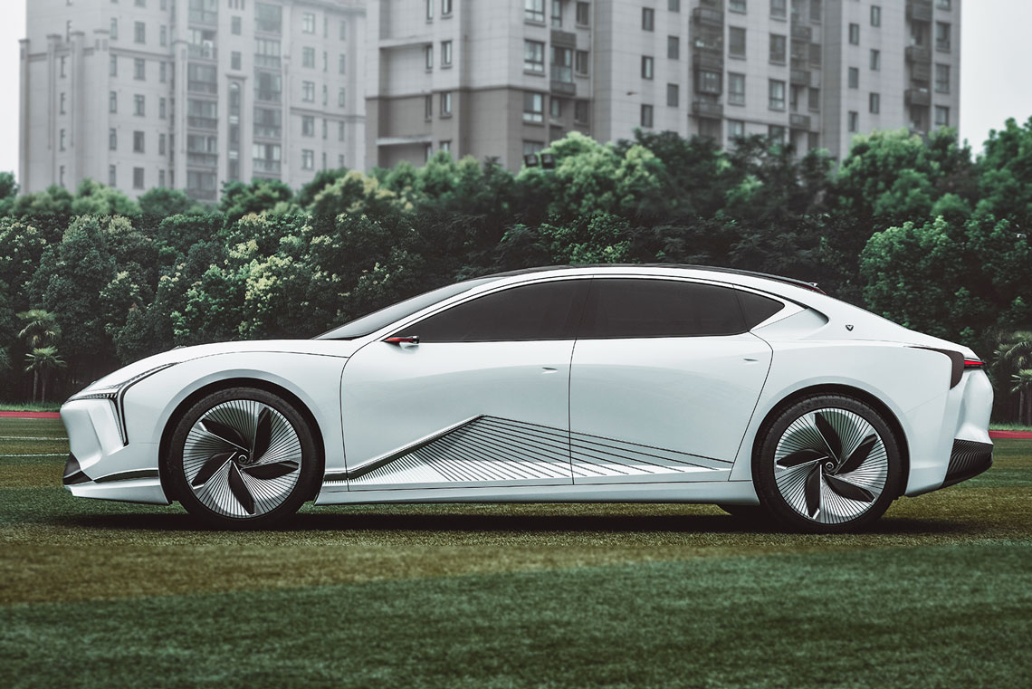Neta Eureka 03 est une berline concept élégante de la société chinoise Hozon Auto