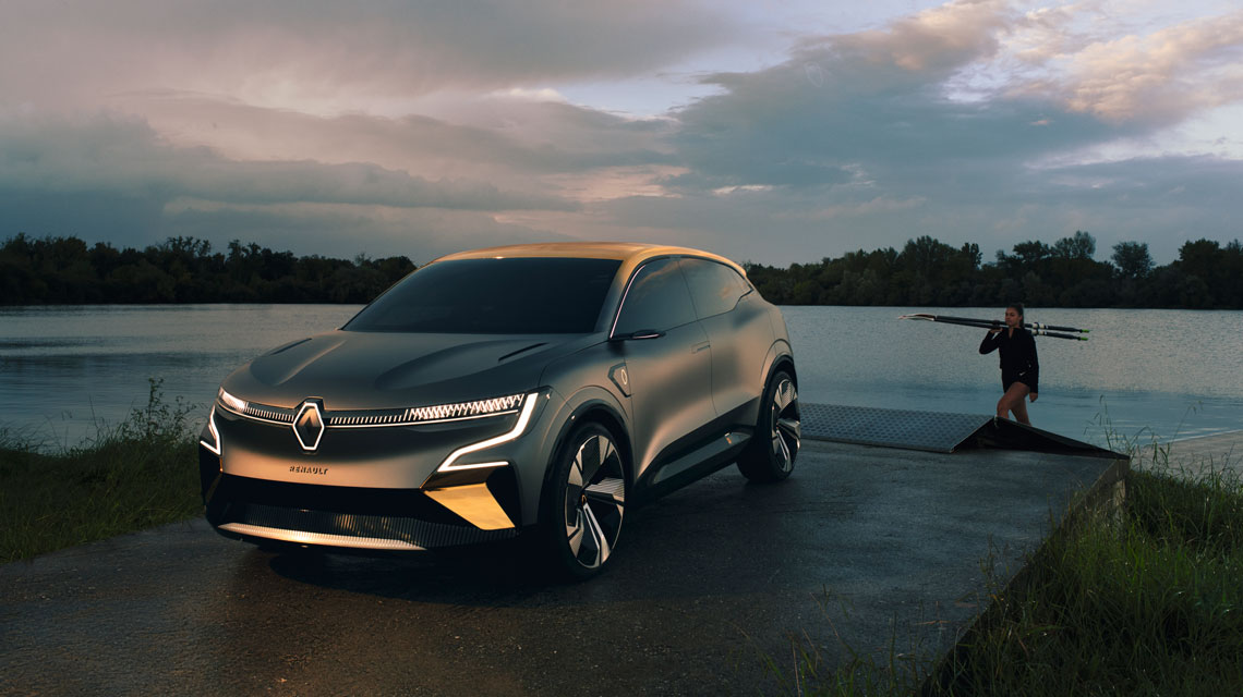 Renault Megane eVision – concepto de hatchback eléctrico