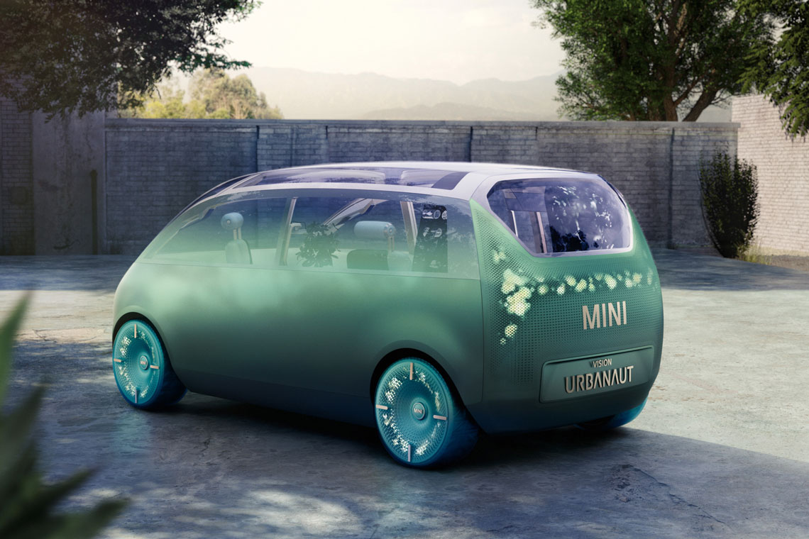 Mini Vision Urbanaut – minivan s přizpůsobitelným interiérem