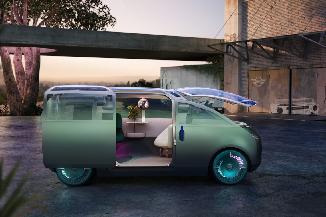 Mini Vision Urbanaut – minivan s přizpůsobitelným interiérem