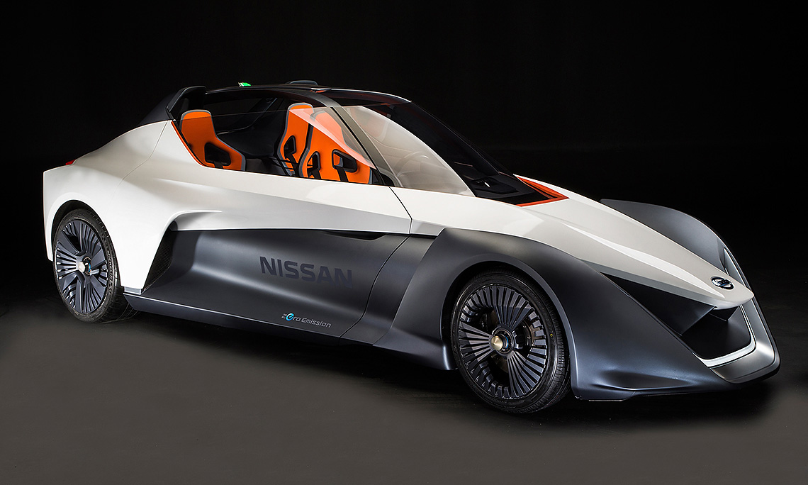 Prototype entièrement fonctionnel Nissan BladeGlider Concept 2016