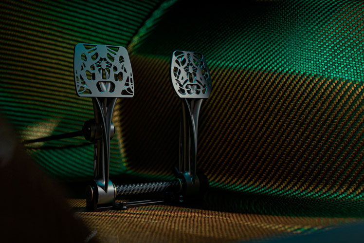 3D printede titanium pedaler