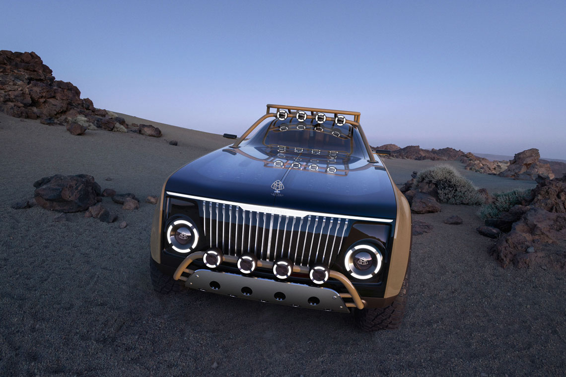 Mercedes-Benz Project Maybach – solcelledrevet udstillingsbil