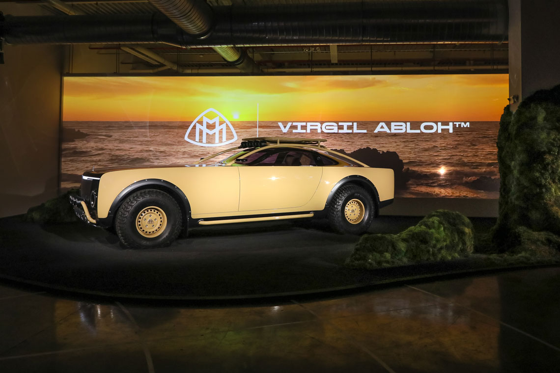Mercedes-Benz Project Maybach – solcelledrevet udstillingsbil