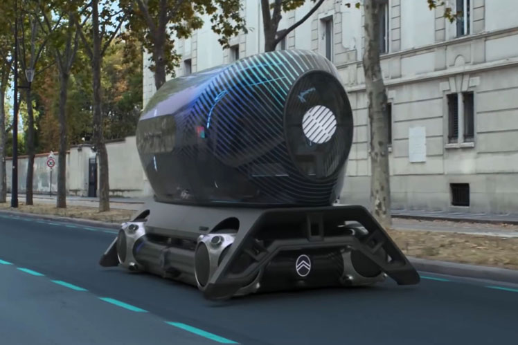 Citroën Autonomous Mobility Vision – концепт совместной автономной мобильности