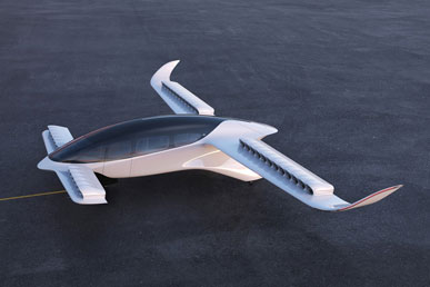 Lilium Jet es un concepto de taxi volador del futuro