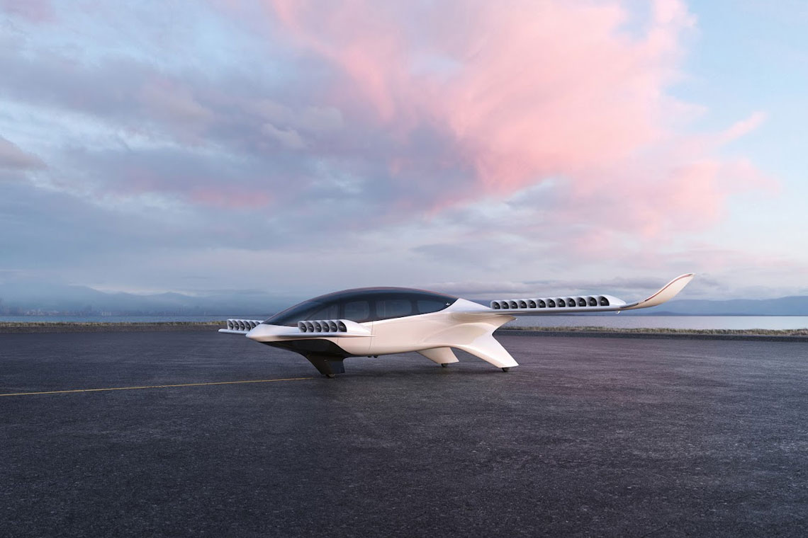 Lilium Jet ist ein elektrisches Lufttaxi-Konzept der Zukunft