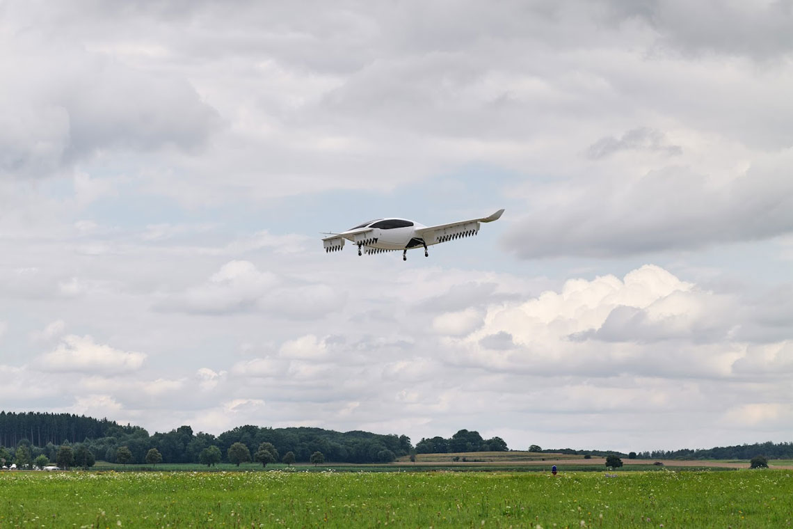 A Lilium Jet a jövő elektromos légitaxija