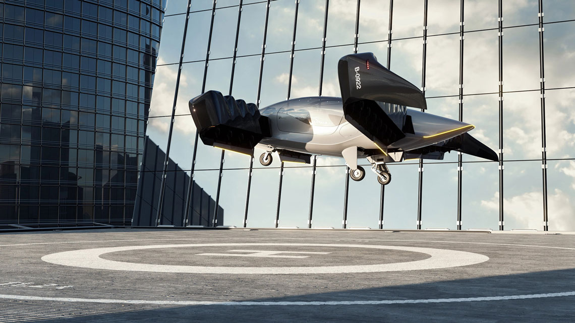 PANTALA Concept H – fremtidens flyvende taxa fra det kinesiske firma Pantuo Aviation