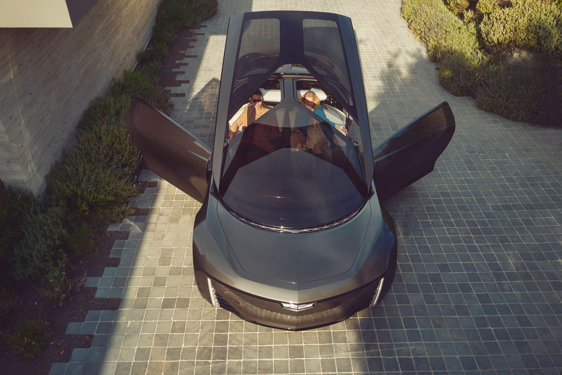 Cadillac InnerSpace er en konceptluksus autonom to-sæders elbil