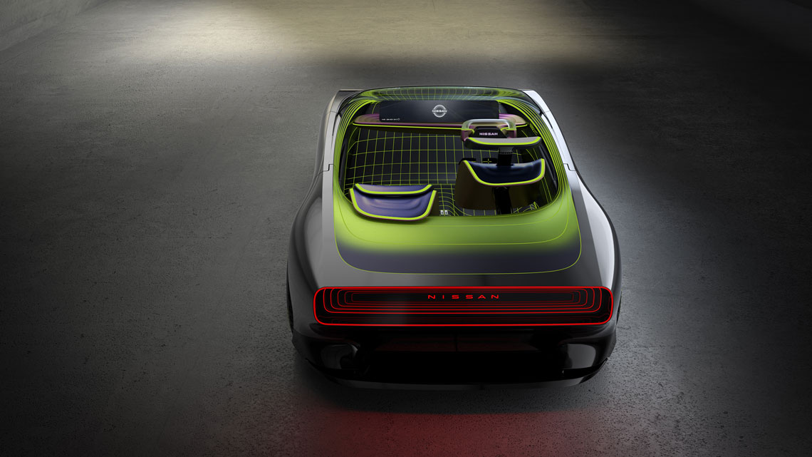 Nissan Max-Out is an all-electric concept 2-seater convertible