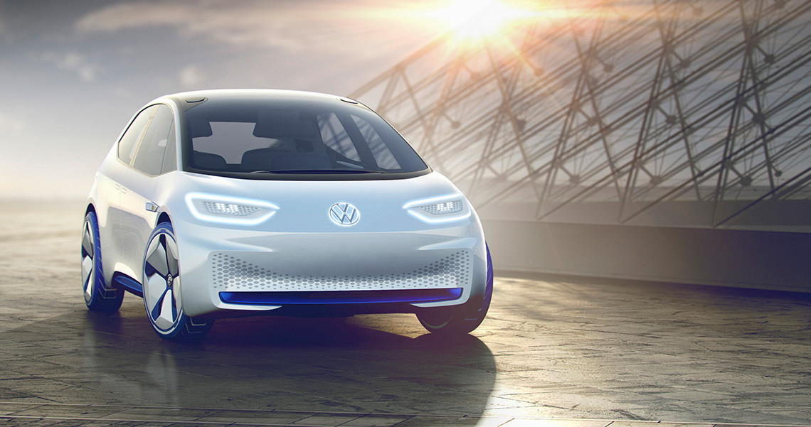 New Volkswagen I.D.  in the future, it can make not only General Motors worry with its new Chevrolet Bolt EV car, but also Tesla itself.