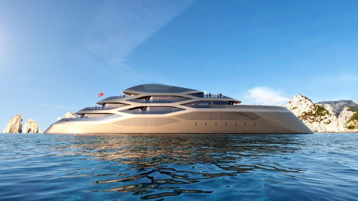 Se77antasette er den første konceptyacht designet til Benetti af den berømte internationale designer Fernando Romero. Se2017antasette, der har premiere på Monaco Yacht Show 77, legemliggør ånden fra Benetti innovation, design, teknologi og håndværk.
