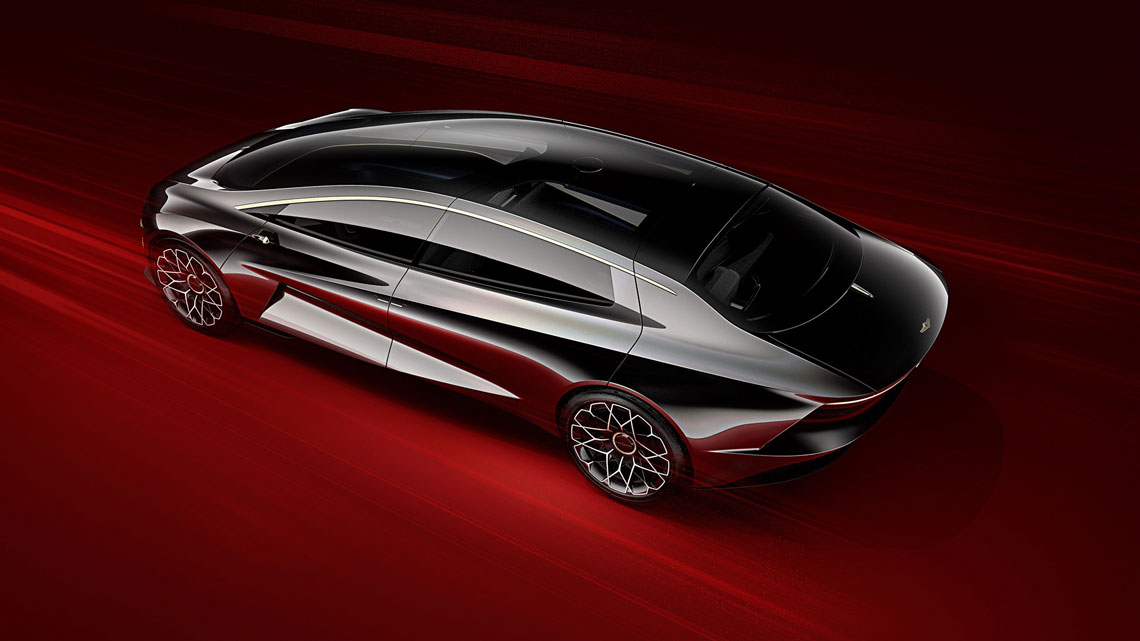 Moederbedrijf Aston Martin gaat ook elektrische modellen op de markt brengen (althans de productieversie van het RapidE-prototype), maar alleen naast de traditionele sportwagens.