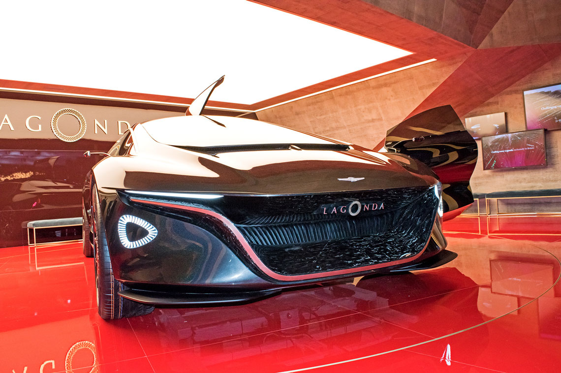Het merk Lagonda "zal het idee van luxe transport transformeren", geloven de auteurs van het concept.