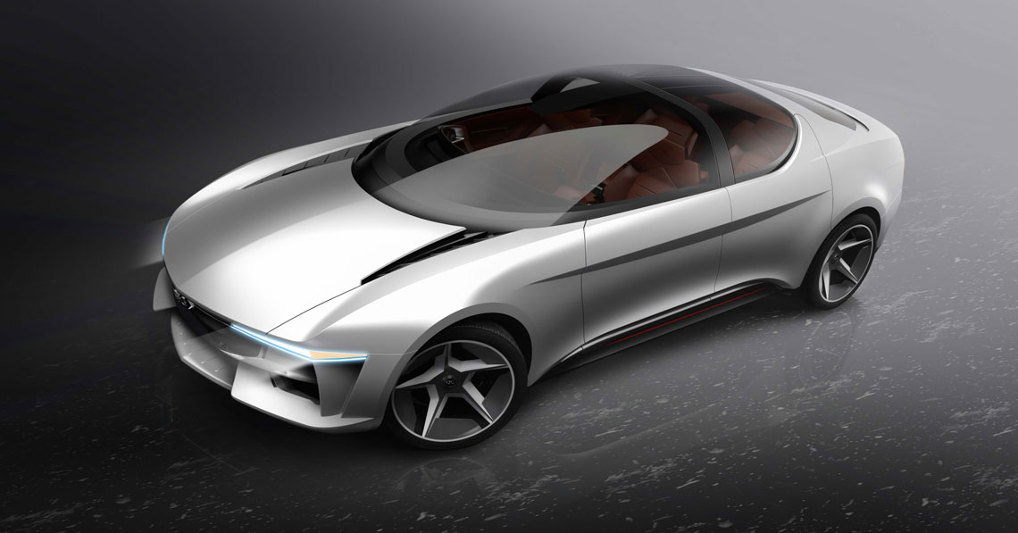GFG Style, led by father and son Giugiaro, has unveiled the Sibylla concept sedan. It has more than five meters in length and 1,48 meters in height.