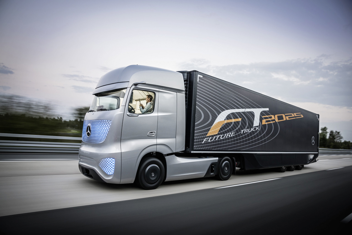 Mercedes-Benz Future Truck 2025 – σε αυτοκινητόδρομους