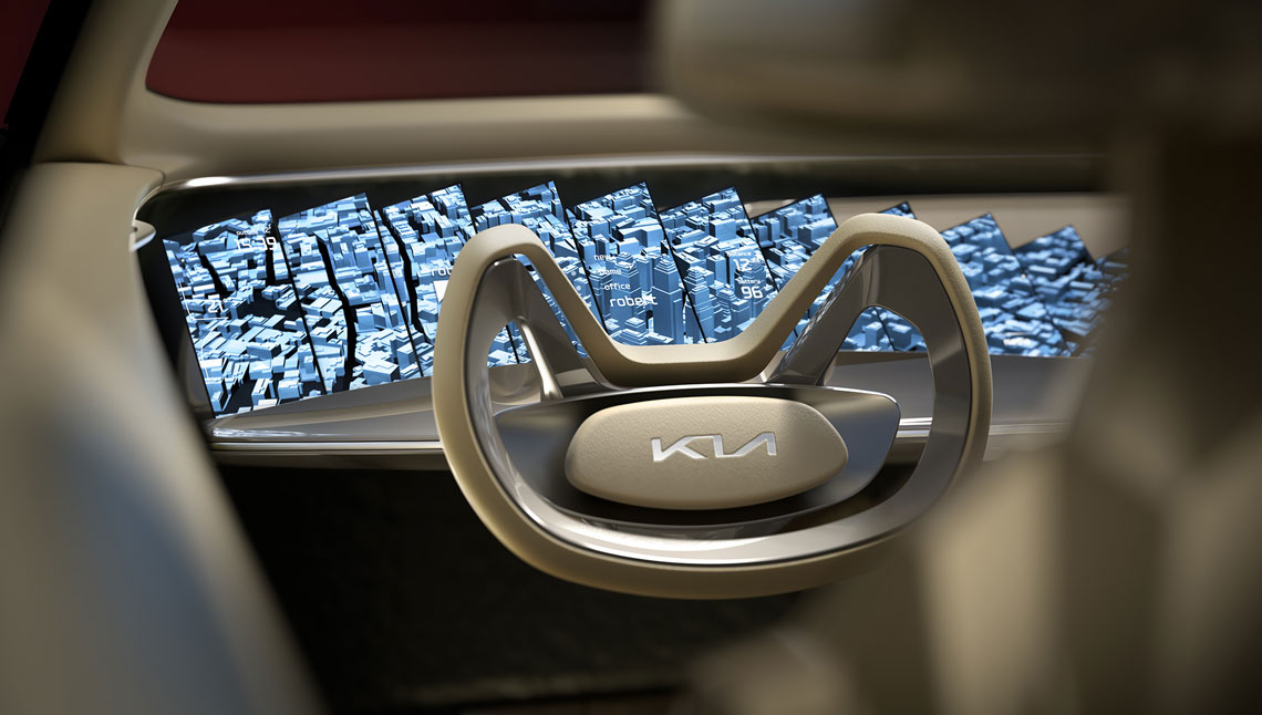 Imagine är det första helelektriska konceptet från KIA Motors.