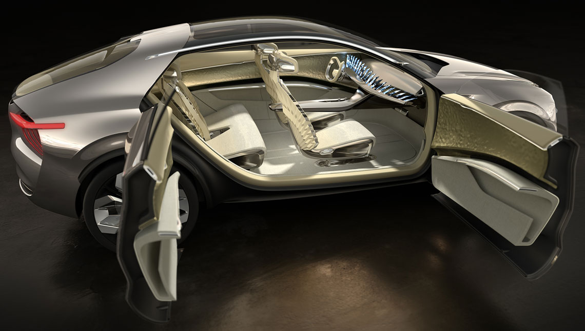 Imagine är det första helelektriska konceptet från KIA Motors.
