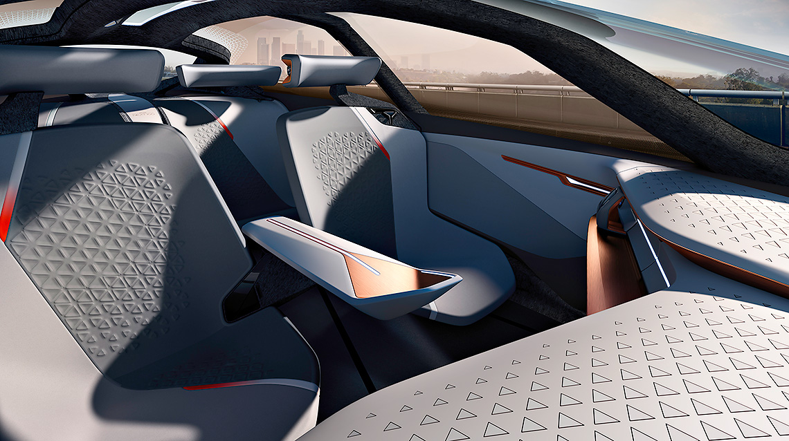 Панель керування концепт-кара BMW Vision Next 100