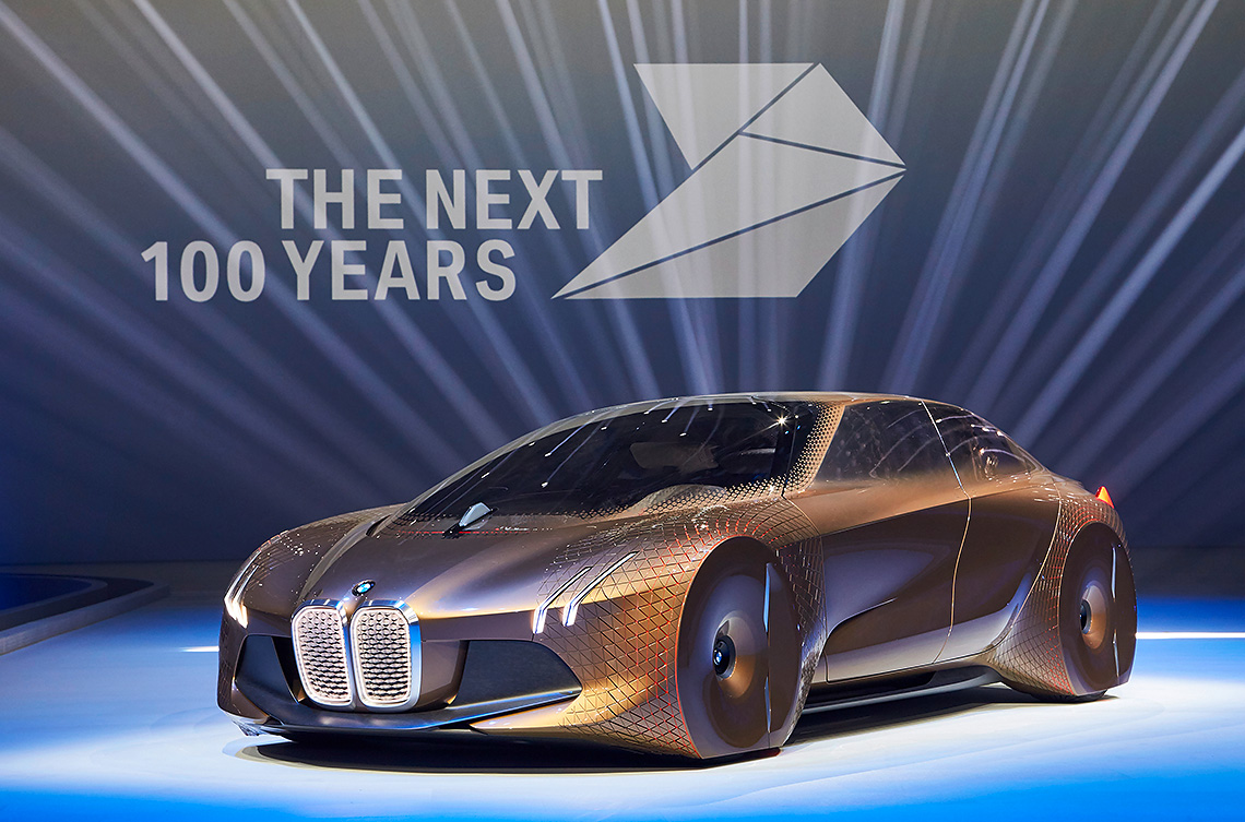 Apresentação do carro do futuro da BMW