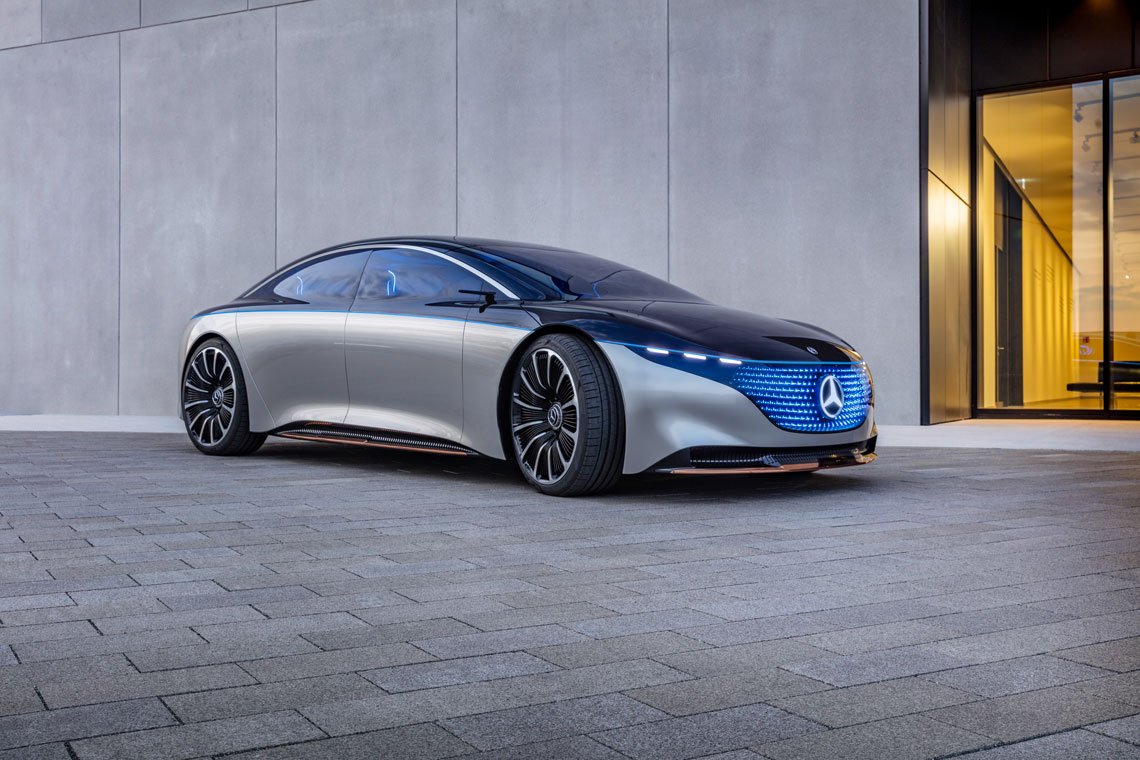 Mercedes-Benz Vision EQS – futuristisk S-klasse elbil