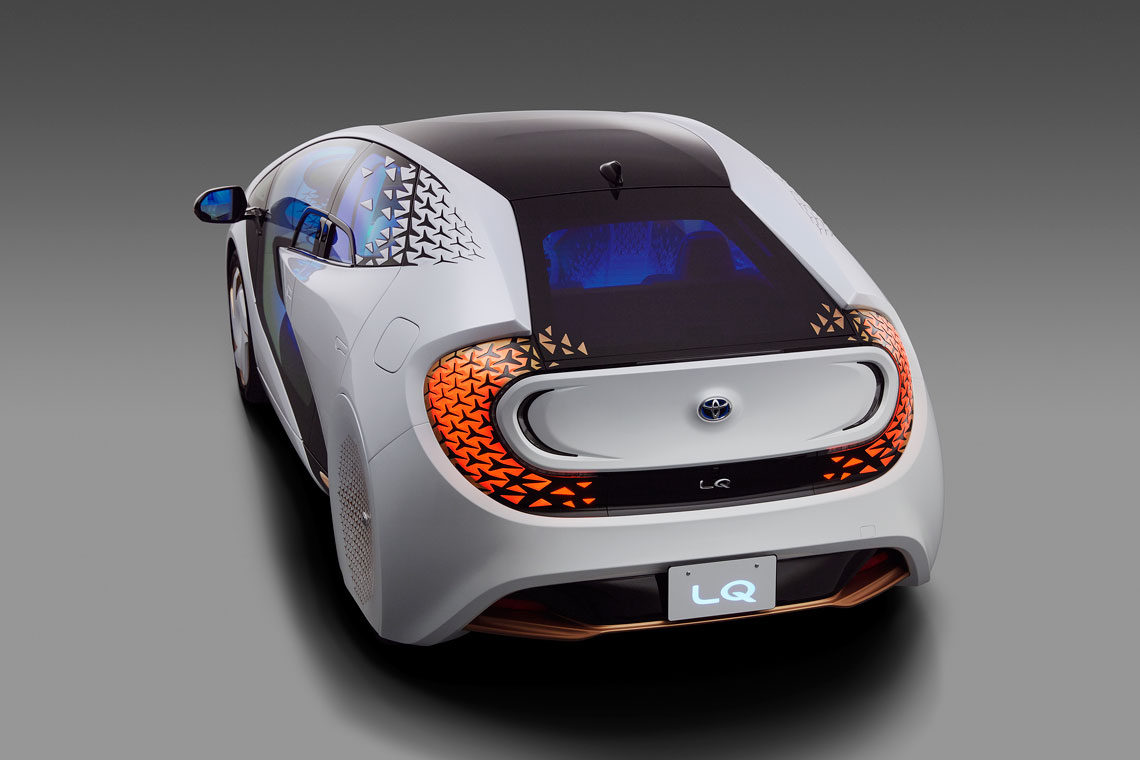 Концептуальный электромобиль Toyota LQ