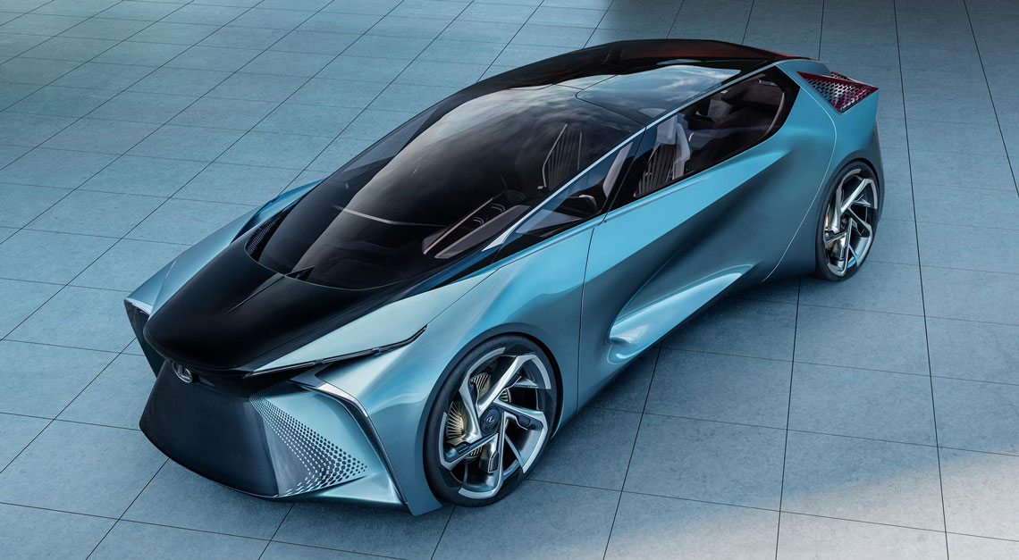 Do roku 2025 společnost slibuje elektrifikaci všech svých modelů a futuristického předváděcího vozu Lexus LF-30 Electrified nás zve přímo do roku 2030.
