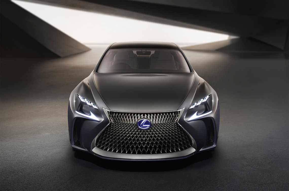 De wereldpremière van de productieversie van de volgende generatie Lexus LS zou in 2016 moeten plaatsvinden