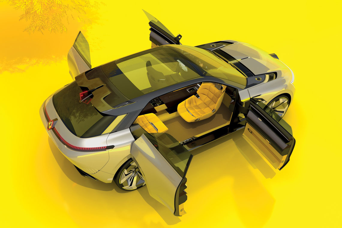 Renault MORPHOZ – mobil konsep untuk penggunaan pribadi dan publik