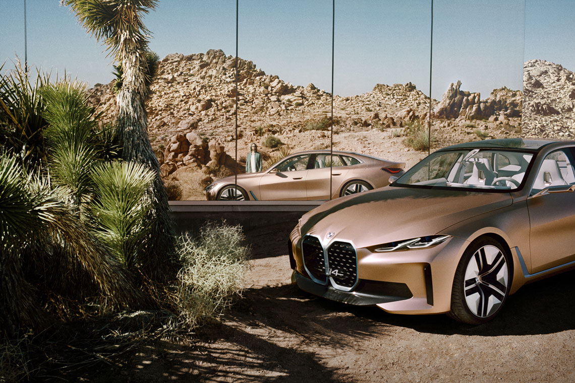 BMW Concept i4 — спортивный и элегантный концепт-кар