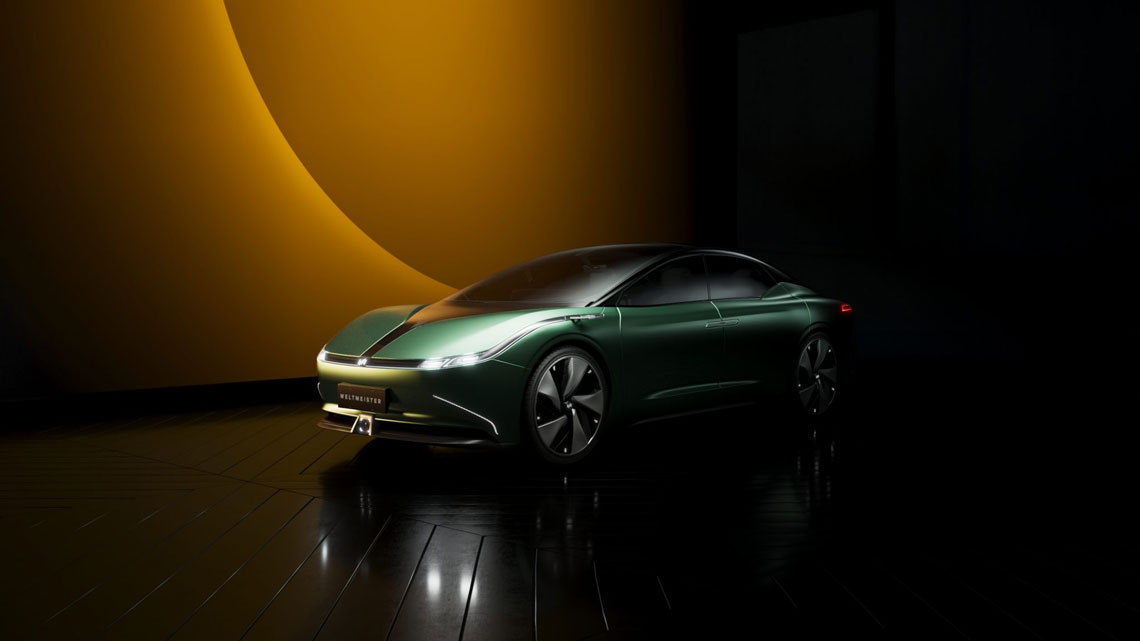 Weltmeister Maven is the first electric concept sedan of the Chinese company WM Motor