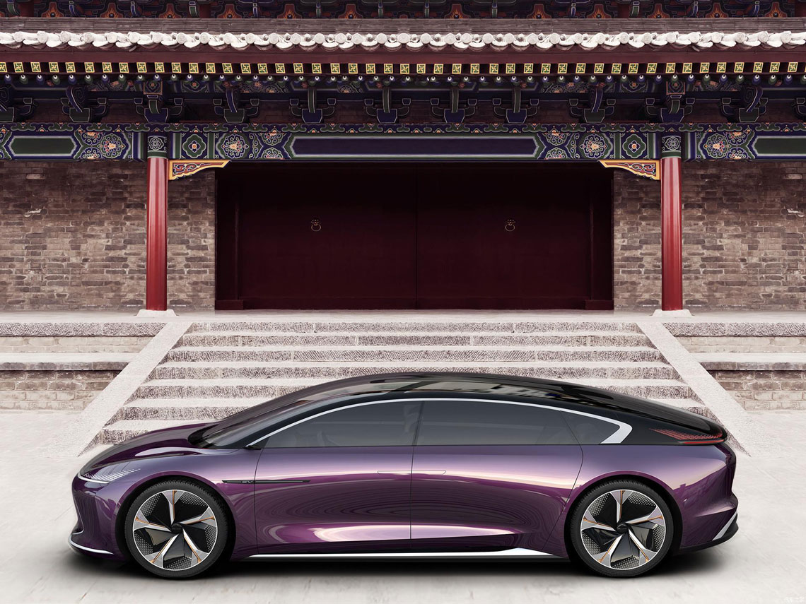 Beijing Radiance, elektrický koncept vozu BAIC Motor