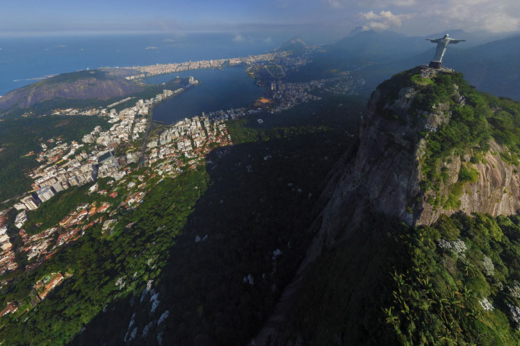360º pohled | Socha Krista Spasitele v Brazílii