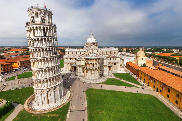 Wahrzeichen der Welt | der Schiefe Turm von Pisa