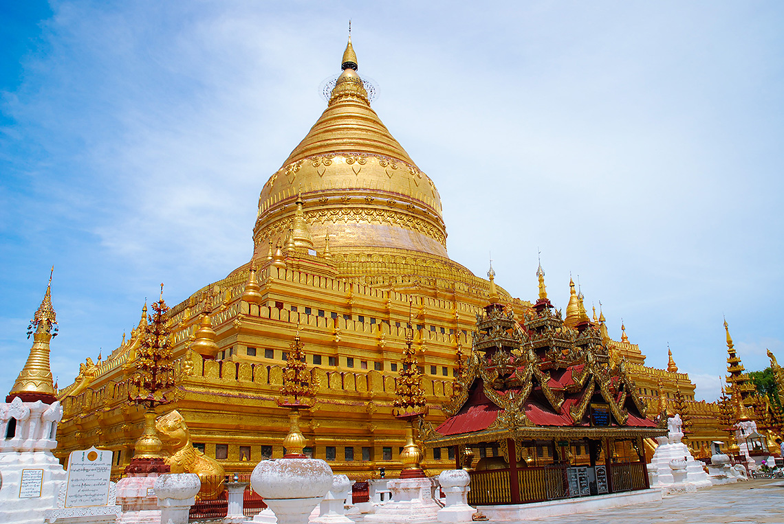 Shwedagon-Pagode, Bagan, Myanmar