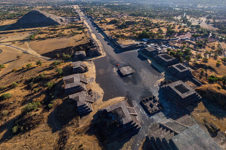 Teotihuacan, Mexiko | 360º vy (Teotihuacan)
