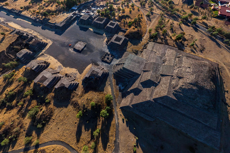 Teotihuacan, Mexiko | 360º vy (Teotihuacan)