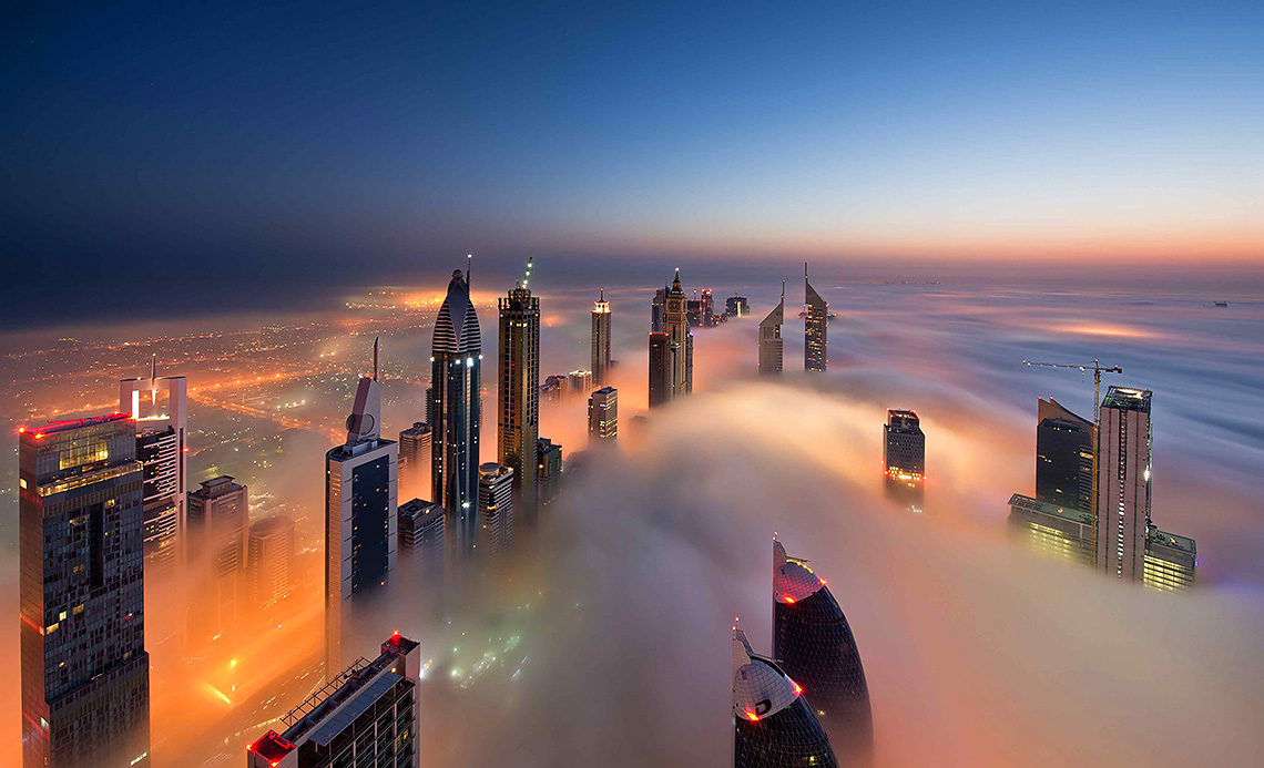 Dubai ist das drittwichtigste Wiederausfuhrzentrum der Welt (nach Hongkong und Singapur)