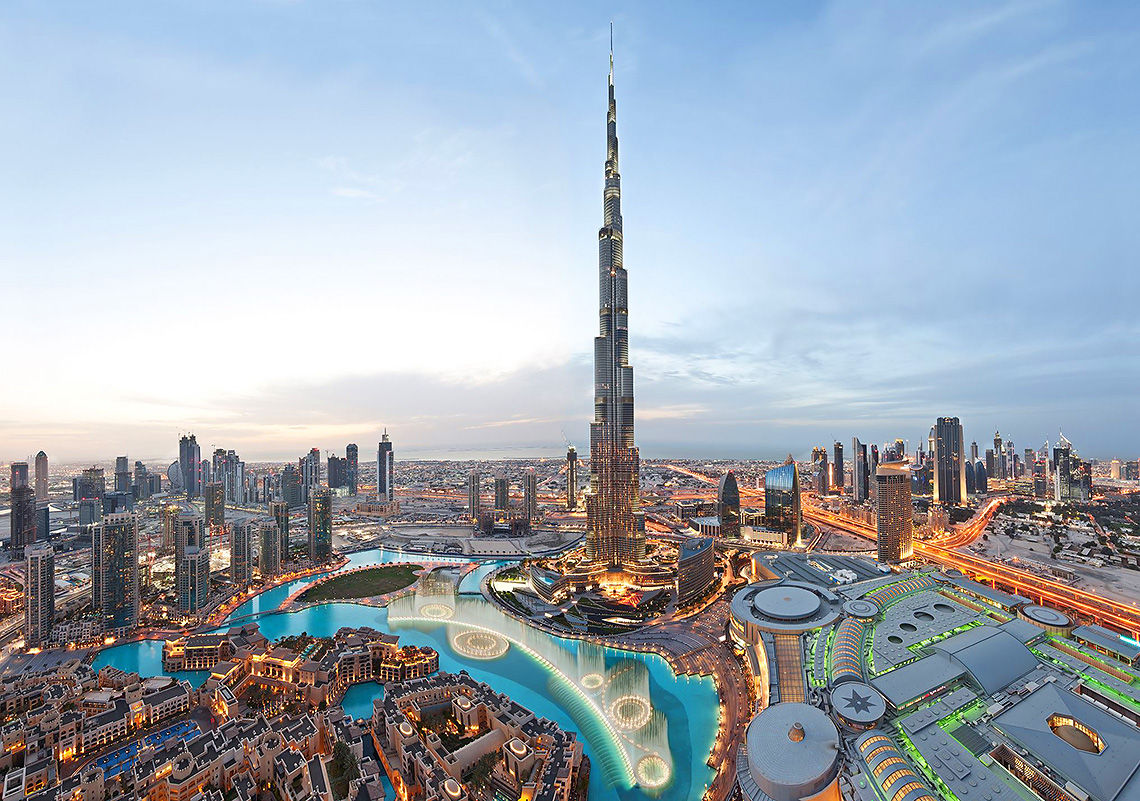 Dubai ist die größte Stadt der Vereinigten Arabischen Emirate, das Verwaltungszentrum des Emirats Dubai, das wichtigste Handels- und Finanzzentrum der VAE und des gesamten Nahen Ostens