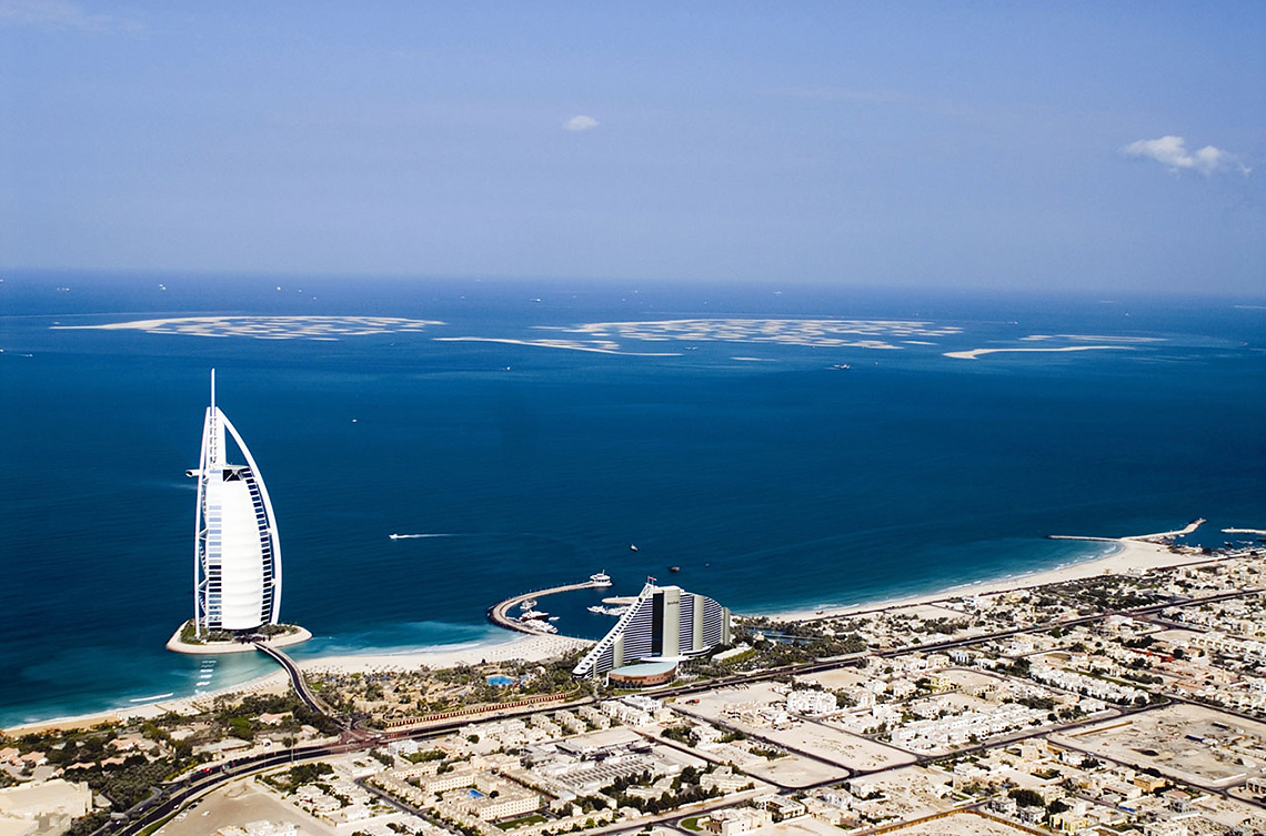 Το ταξίδι από την ακτή του Ντουμπάι στο Mir θα διαρκέσει περίπου 20 λεπτά