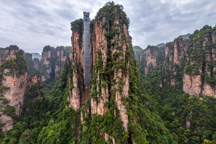 Вид на 360º | Гори Аватар (парк Чжанцзяцзе), Китай