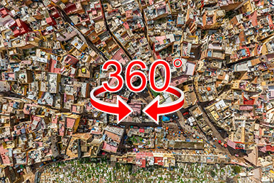 360º-Ansicht | Reise nach Meknès, Marokko